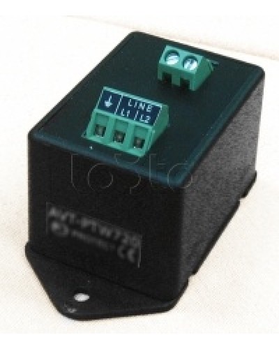 Трансформатор изолирующий с грозозащитой для витой пары Инфотех AVT-PTW720 в Кемерово Видеоусилители, Модуляторы, Делители Pintop.ru