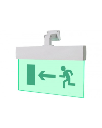 Табло М-220-УЛЬТРА Человек влево в дверь (универс. крепл.) (ИП Раченков А.В.) в Кемерово Оповещатели Pintop.ru