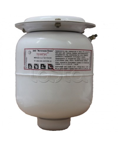 Модуль порошкового пожаротушения термостойкого исполнения Источник-плюс Тунгус-МПП(Н-Т1)-2,7(н)-И-ГЭ-У2 в Кемерово Модули порошковые Pintop.ru