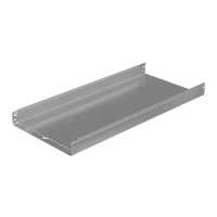 Лоток неперфорированный 80х500х1,2 L4000 мм "Быстрый монтаж ПЛЮС" HD85 КМ-профиль (LNplus80-500-1.2-4000 HD85)