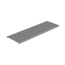 Крышка лотка 200х0,8 L2500 мм "ПЛЮС" INOX304 КМ-Профиль (KLplus200-0.8-2500 INOX304)