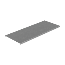 Крышка лотка 300х1,0 L2500 мм "ПЛЮС" HD КМ-Профиль (KLplus300-1.0-2500 HD)