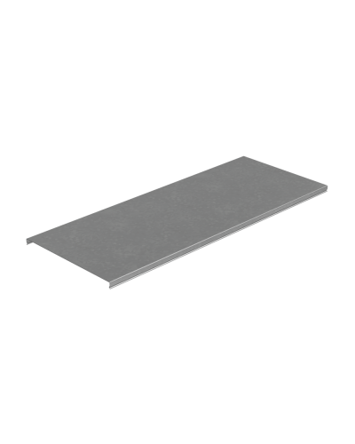 Крышка лотка 300х1,0 L2500 мм ПЛЮС HD КМ-Профиль (KLplus300-1.0-2500 HD) в Кемерово Аксессуары для лотков Pintop.ru