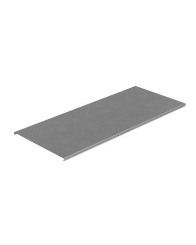 Крышка лотка 400х1,0 L2000 мм ПЛЮС INOX304 КМ-Профиль (KLplus400-1.0-2000 INOX304) в Кемерово Аксессуары для лотков Pintop.ru