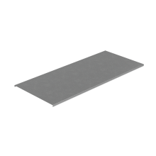 Крышка лотка 500х1,5 L2500 мм "ПЛЮС" HD85 КМ-профиль (KLplus500-1.5-2500 HD85)