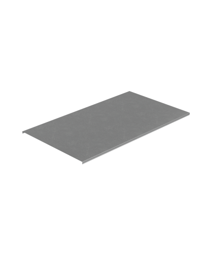 Крышка лотка 600х1,0 L3000 мм ПЛЮС HD85 КМ-профиль (KLplus600-1.0-3000 HD85) в Кемерово Аксессуары для лотков Pintop.ru