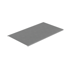 Крышка лотка 600х1,0 L2000 мм "ПЛЮС" INOX304 КМ-Профиль (KLplus600-1.0-2000 INOX304)