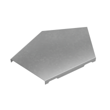 Крышка горизонтального угла 45 гр. 100 мм "ПЛЮС" HD КМ-Профиль (KGLplus45-100 HD)