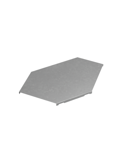 Крышка горизонтального угла 90 гр. 150 мм ПЛЮС INOX304 КМ-Профиль (KGLplus90-150 INOX304) в Кемерово Аксессуары для лотков Pintop.ru