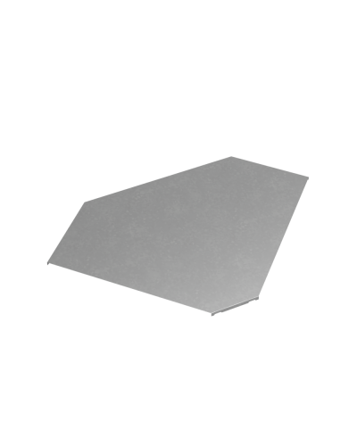 Крышка горизонтального угла 90 гр. 500 мм ПЛЮС КМ-Профиль (KGLplus90-500) в Кемерово Аксессуары для лотков Pintop.ru