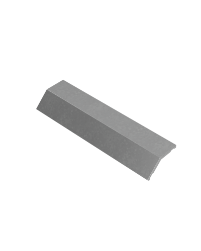 Крышка внешнего вертикального угла 45 гр. 600 мм ПЛЮС INOX304 КМ-Профиль (KVLplus45-600 INOX304) в Кемерово Аксессуары для лотков Pintop.ru