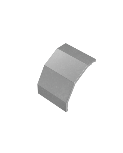 Крышка внешнего вертикального угла 90 гр. 200 мм ПЛЮС HD85 КМ-профиль (KVLplus90-200 HD85) в Кемерово Аксессуары для лотков Pintop.ru