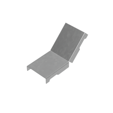 Крышка внутреннего вертикального угла 45 гр. 50 мм "ПЛЮС" HD КМ-Профиль (KNLplus45-50 HD)