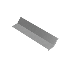 Крышка внутреннего вертикального угла 45 гр. 400 мм "ПЛЮС" КМ-Профиль (KNLplus45-400)