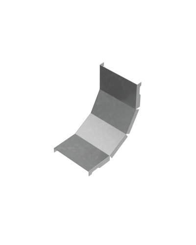 Крышка внутреннего вертикального угла 90 гр. 100 мм ПЛЮС КМ-профиль (KNLplus90-100) в Кемерово Аксессуары для лотков Pintop.ru