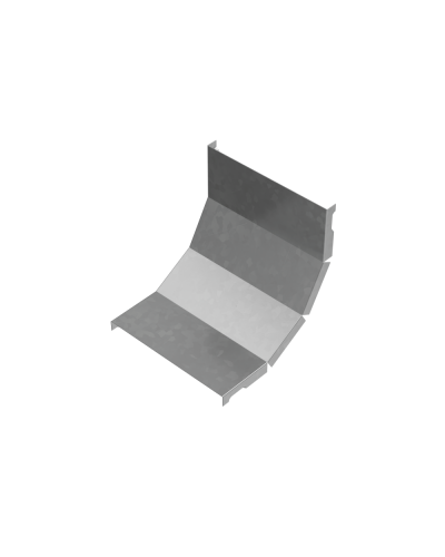 Крышка внутреннего вертикального угла 90 гр. 150 мм ПЛЮС INOX304 КМ-Профиль (KNLplus90-150 INOX304) в Кемерово Аксессуары для лотков Pintop.ru