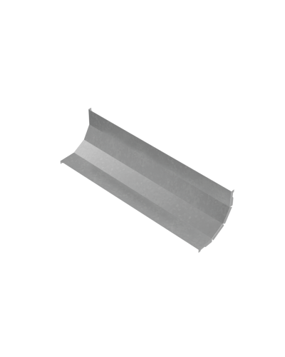 Крышка внутреннего вертикального угла 90 гр. 600 мм ПЛЮС INOX304 КМ-Профиль (KNLplus90-600 INOX304) в Кемерово Аксессуары для лотков Pintop.ru