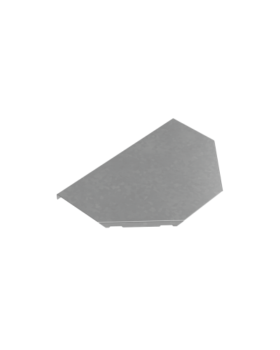 Крышка Т-отвода 100 мм ПЛЮС HD КМ-Профиль (KTDplus100 HD) в Кемерово Аксессуары для лотков Pintop.ru