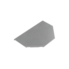 Крышка Т-отвода 100 мм "ПЛЮС" INOX304 КМ-Профиль (KTDplus100 INOX304)