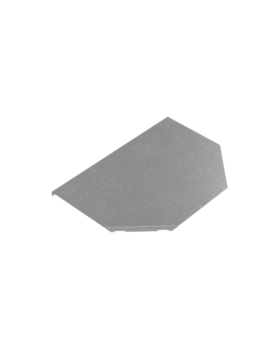 Крышка Т-отвода 150 мм ПЛЮС INOX304 КМ-Профиль (KTDplus150 INOX304) в Кемерово Аксессуары для лотков Pintop.ru