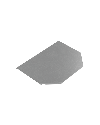 Крышка Т-отвода 200 мм ПЛЮС HD КМ-Профиль (KTDplus200 HD) в Кемерово Аксессуары для лотков Pintop.ru