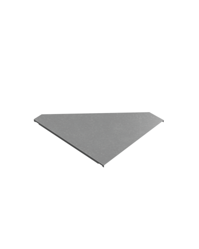 Крышка переходника левого 50-400 мм ПЛЮС КМ-Профиль (KPDplus50-400-L) в Кемерово Аксессуары для лотков Pintop.ru