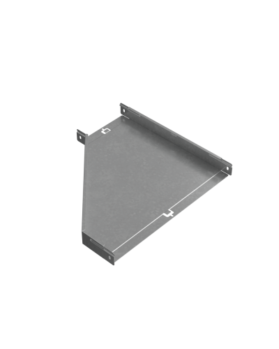 Переходник правый 50х200-500 мм ПЛЮС HD85 КМ-профиль (PDplus50-200-500-R HD85) в Кемерово Аксессуары для лотков Pintop.ru