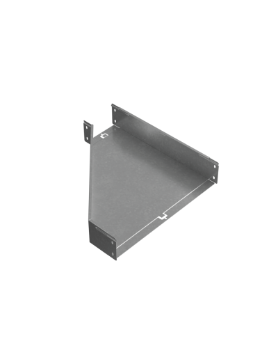 Переходник правый 100х150-500 мм ПЛЮC INOX304 КМ-Профиль (PDplus100-150-500-R INOX304) в Кемерово Аксессуары для лотков Pintop.ru