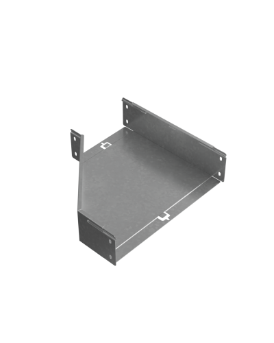 Переходник правый 100х200-400 мм ПЛЮС HD85 КМ-профиль (PDplus100-200-400-R HD85) в Кемерово Аксессуары для лотков Pintop.ru