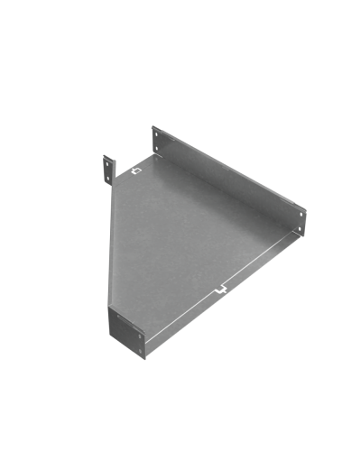 Переходник правый 100х200-600 мм ПЛЮС HD КМ-Профиль (PDplus100-200-600-R HD) в Кемерово Аксессуары для лотков Pintop.ru