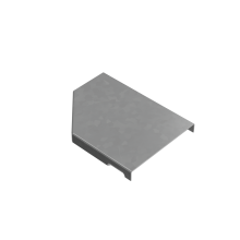 Крышка переходника правого 50-100 мм "ПЛЮС" КМ-Профиль (KPDplus50-100-R)