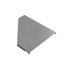 Крышка переходника правого 50-200 мм "ПЛЮС" КМ-Профиль (KPDplus50-200-R)