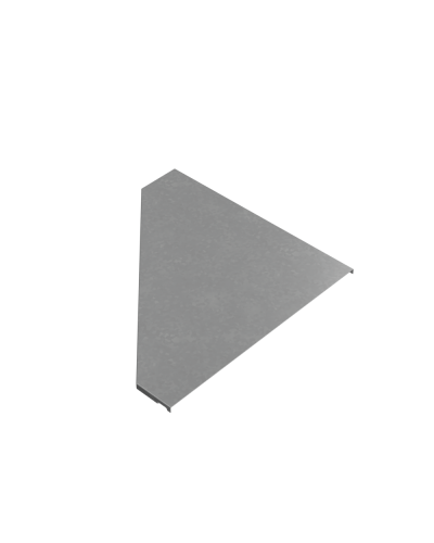 Крышка переходника правого 100-500 мм ПЛЮС HD85 КМ-профиль (KPDplus100-500-R HD85) в Кемерово Аксессуары для лотков Pintop.ru