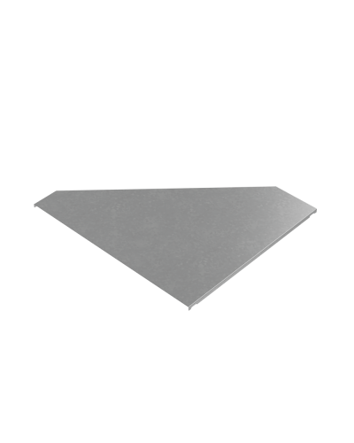 Крышка переходника правого 150-600 мм ПЛЮС HD85 КМ-профиль (KPDplus150-600-R HD85) в Кемерово Аксессуары для лотков Pintop.ru