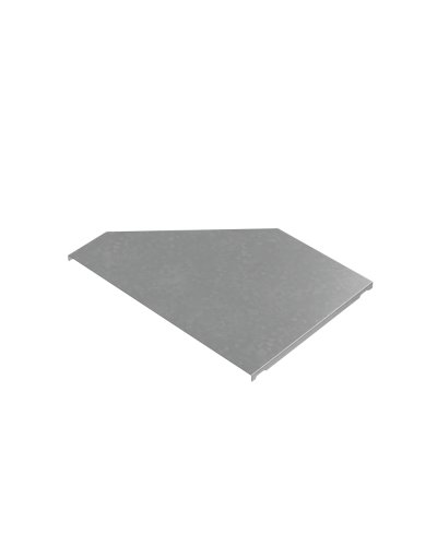 Крышка переходника правого 200-400 мм ПЛЮС HD КМ-Профиль (KPDplus200-400-R HD) в Кемерово Аксессуары для лотков Pintop.ru