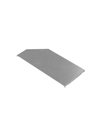 Крышка переходника правого 300-400 мм ПЛЮС HD85 КМ-профиль (KPDplus300-400-R HD85) в Кемерово Аксессуары для лотков Pintop.ru