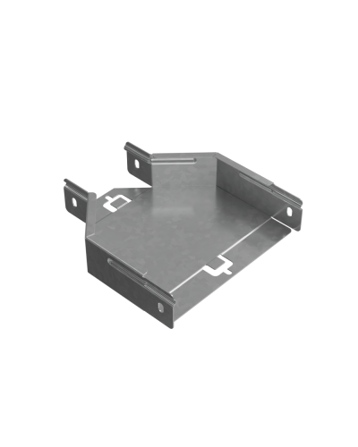 Переходник центральный 50х100-200 мм ПЛЮС INOX304 КМ-Профиль (PDplus50-100-200-C INOX304) в Кемерово Аксессуары для лотков Pintop.ru