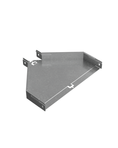 Переходник центральный 50х100-400 мм ПЛЮС INOX304 КМ-Профиль (PDplus50-100-400-C INOX304) в Кемерово Аксессуары для лотков Pintop.ru