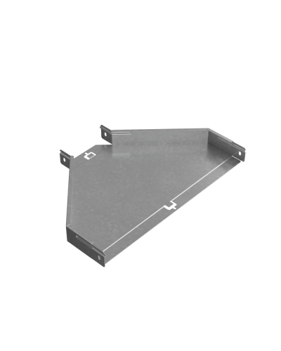 Переходник центральный 50х150-500 мм ПЛЮС INOX304 КМ-Профиль (PDplus50-150-500-C INOX304) в Кемерово Аксессуары для лотков Pintop.ru