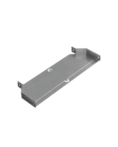 Переходник центральный 50х500-600 мм ПЛЮС INOX304 КМ-Профиль (PDplus50-500-600-C INOX304) в Кемерово Аксессуары для лотков Pintop.ru