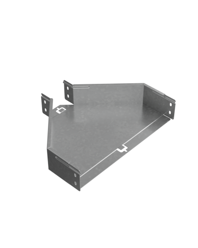 Переходник центральный 80х100-400 мм ПЛЮС HD85 КМ-профиль (PDplus80-100-400-C HD85) в Кемерово Аксессуары для лотков Pintop.ru