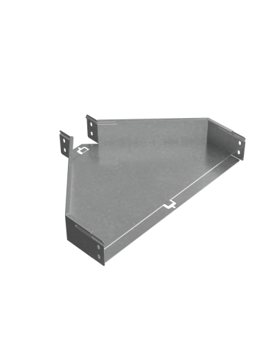 Переходник центральный 80х100-500 мм ПЛЮС INOX304 КМ-Профиль (PDplus80-100-500-C INOX304) в Кемерово Аксессуары для лотков Pintop.ru