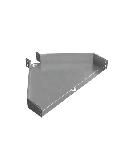 Переходник центральный 80х100-600 мм ПЛЮС INOX304 КМ-Профиль (PDplus80-100-600-C INOX304) в Кемерово Аксессуары для лотков Pintop.ru