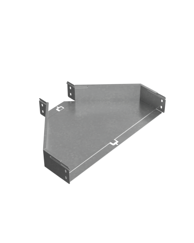 Переходник центральный 80х150-500 мм ПЛЮС КМ-Профиль (PDplus80-150-500-C) в Кемерово Аксессуары для лотков Pintop.ru