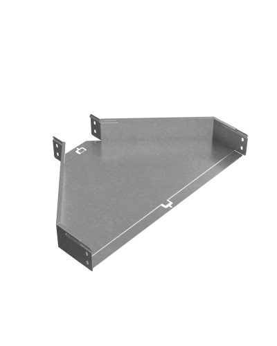 Переходник центральный 80х150-600 мм ПЛЮС INOX304 КМ-Профиль (PDplus80-150-600-C INOX304) в Кемерово Аксессуары для лотков Pintop.ru