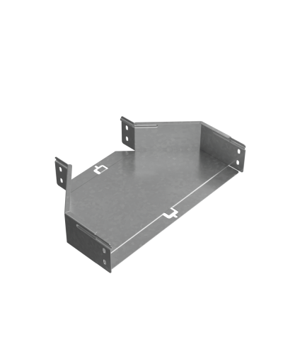 Переходник центральный 80х200-400 мм ПЛЮС INOX304 КМ-Профиль (PDplus80-200-400-C INOX304) в Кемерово Аксессуары для лотков Pintop.ru