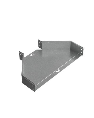 Переходник центральный 80х200-500 мм ПЛЮС INOX304 КМ-Профиль (PDplus80-200-500-C INOX304) в Кемерово Аксессуары для лотков Pintop.ru