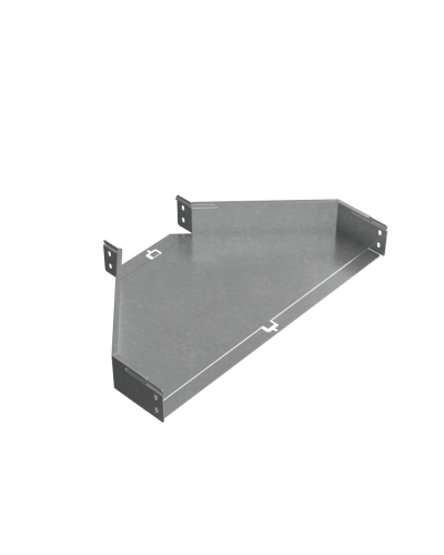 Переходник центральный 80х200-600 мм ПЛЮС INOX304 КМ-Профиль (PDplus80-200-600-C INOX304) в Кемерово Аксессуары для лотков Pintop.ru