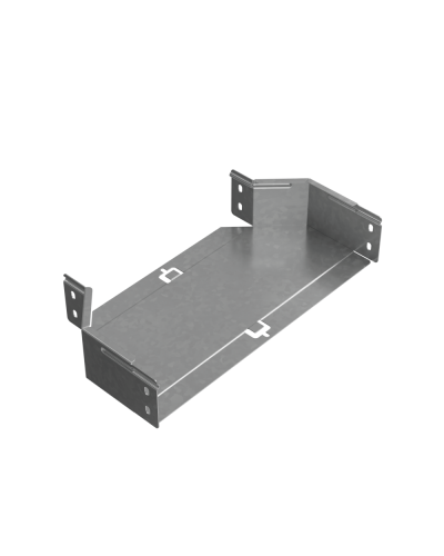 Переходник центральный 80х300-400 мм ПЛЮС HD85 КМ-профиль (PDplus80-300-400-C HD85) в Кемерово Аксессуары для лотков Pintop.ru