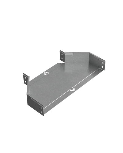 Переходник центральный 80х300-500 мм ПЛЮС INOX304 КМ-Профиль (PDplus80-300-500-C INOX304) в Кемерово Аксессуары для лотков Pintop.ru